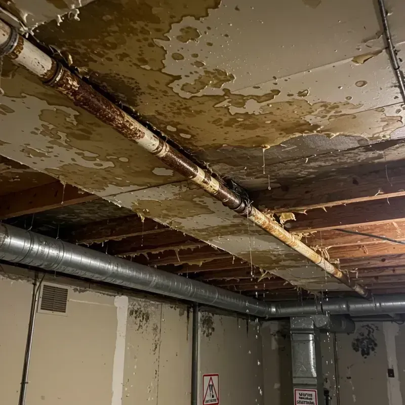 Ceiling Water Damage Repair in Pleasantville, IA